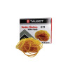 Bandas Elásticas, # 18,  (3" x 1/16"), Ambar, Caja x 85 g. (3 Onz).